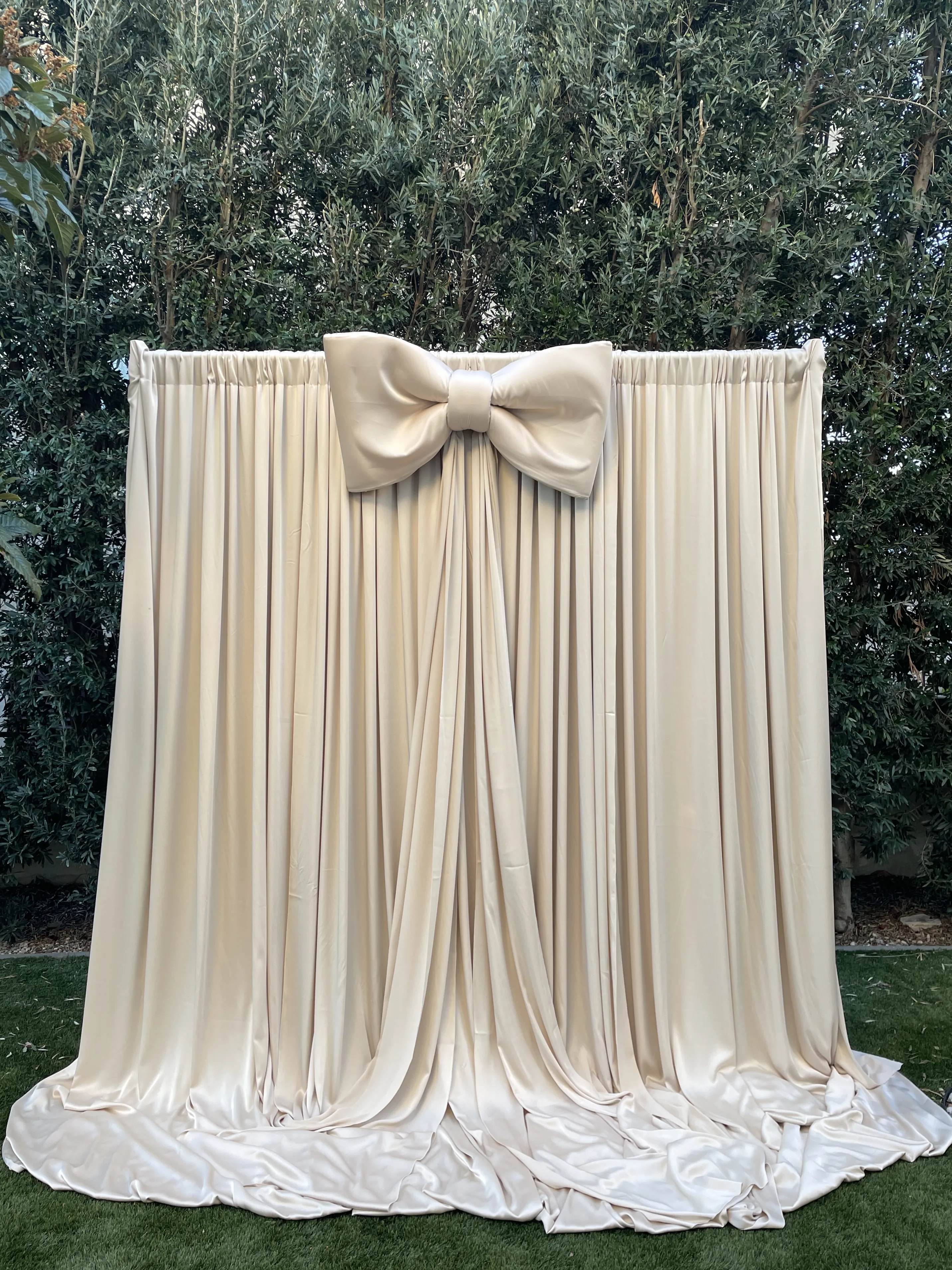 Fabric backdrop dekoracija